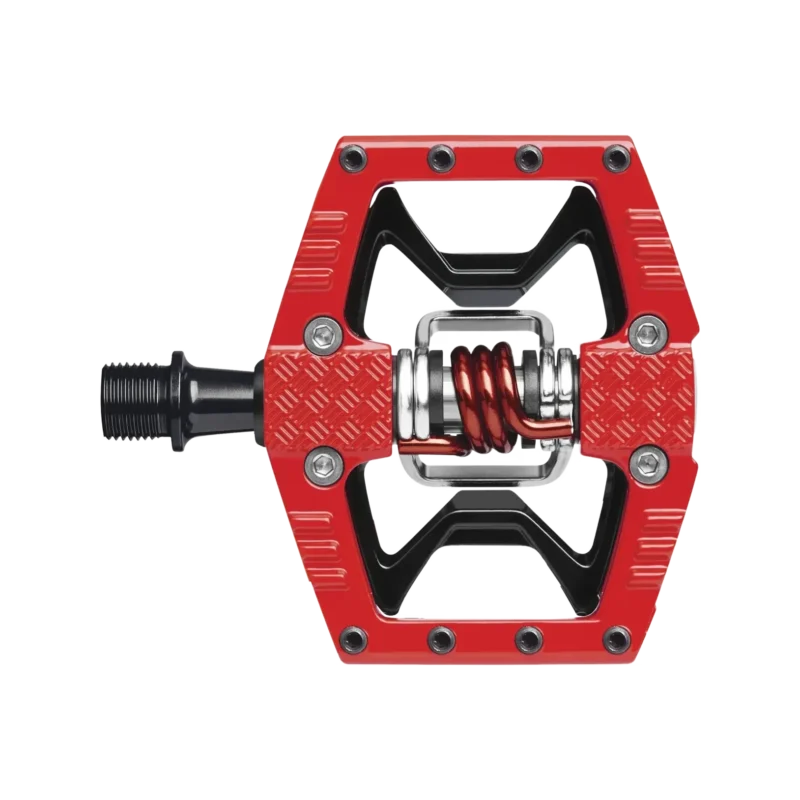Pedal Double Shot 3 mit Pins rot