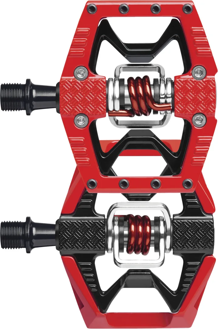 Pedal Double Shot 3 mit Pins rot