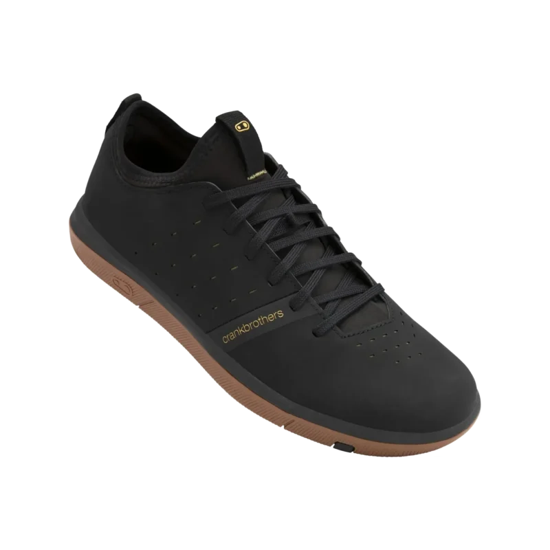 Schuhe Stamp Street Lace schwarz-gold
