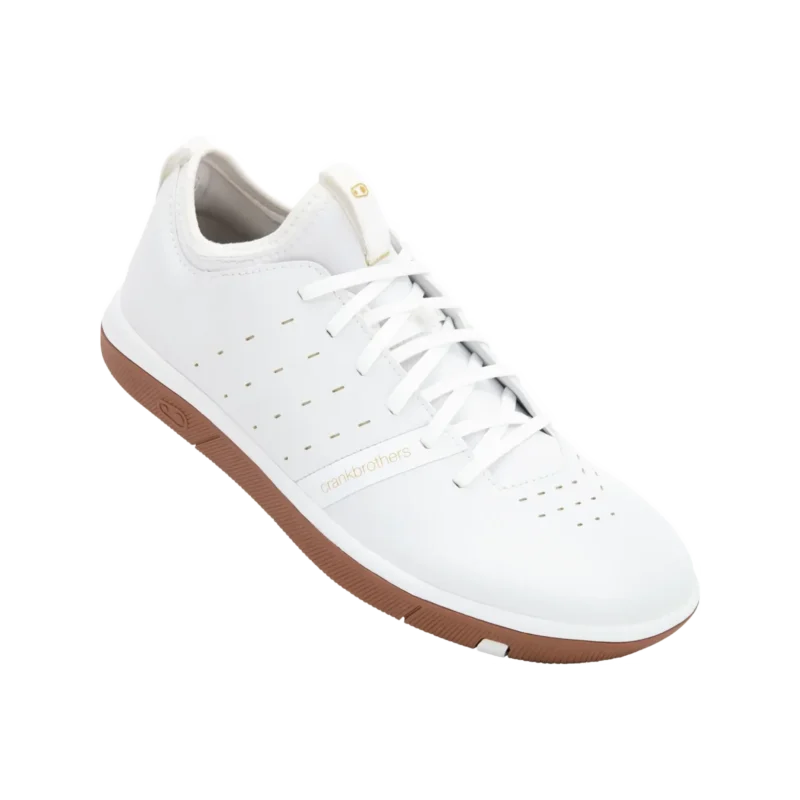 Schuhe Stamp Street Lace weiss-gold