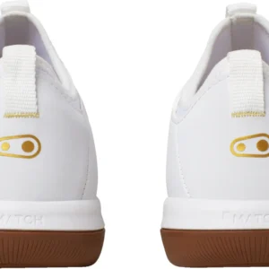 Schuhe Stamp Street Lace weiss-gold
