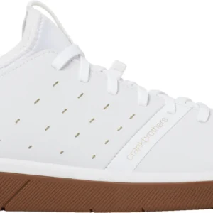 Schuhe Stamp Street Lace weiss-gold