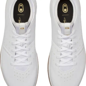Schuhe Stamp Street Lace weiss-gold