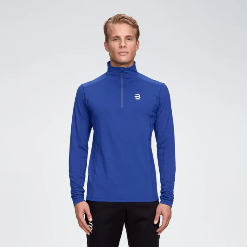 M Half Zip Grid