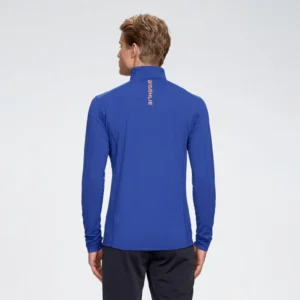 M Half Zip Grid