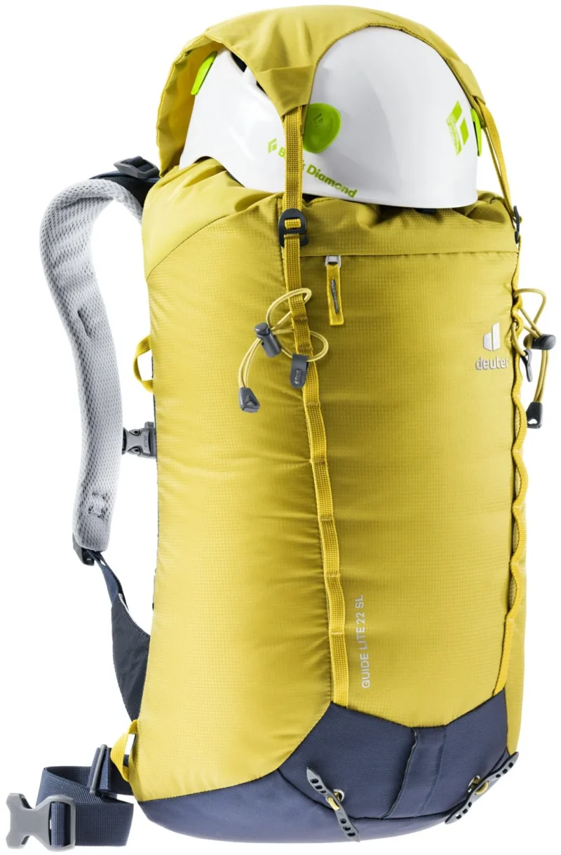 Guide Lite 22 SL Women Alpine-Rucksack greencurry/navy