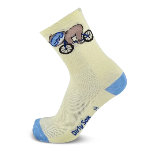 Dirtysox allround elite socks faultier lemon 1