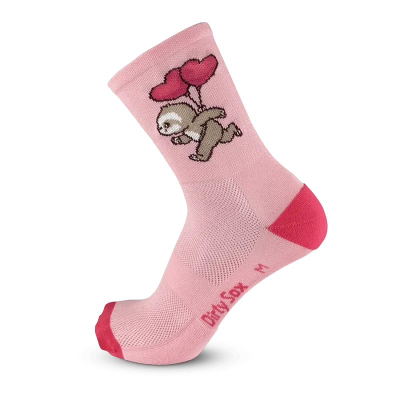 dirtysox-allround-elite-socks-happy-sloth-pink-1-2 Dirtysox allround elite socks happy sloth pink 1