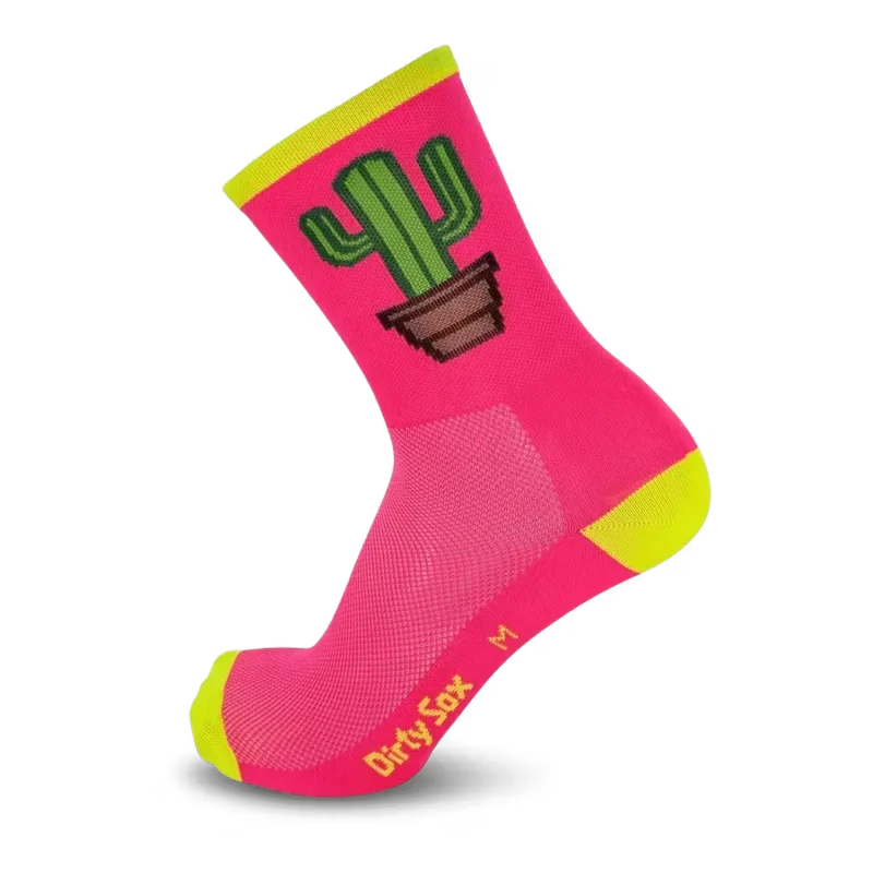 dirtysox-kaktus-socks-neon-pink-1-1 Dirtysox kaktus socks neon pink 1