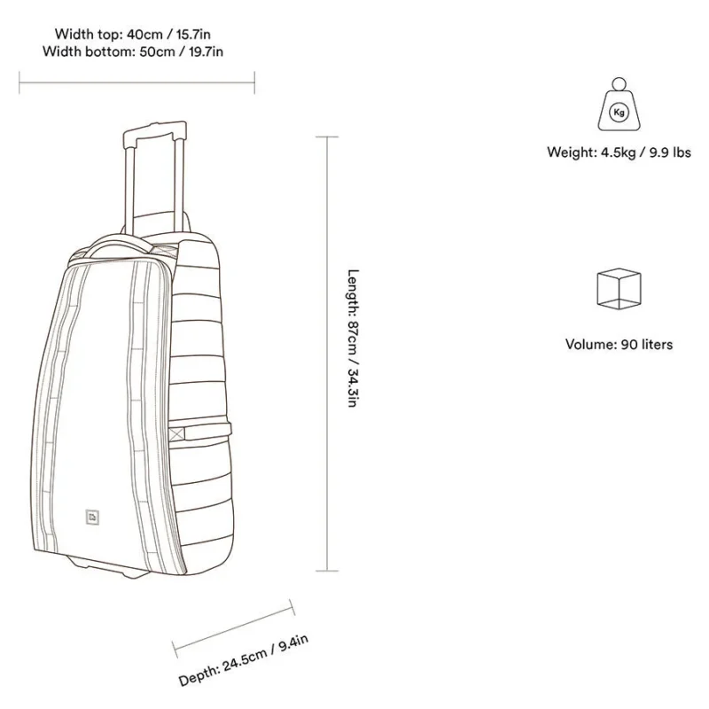 Hugger Roller Bag 90L (The Strøm 90L)