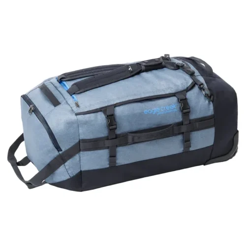 Eagle creek cargo hauler wheeled duffel 110l glacier blue 1