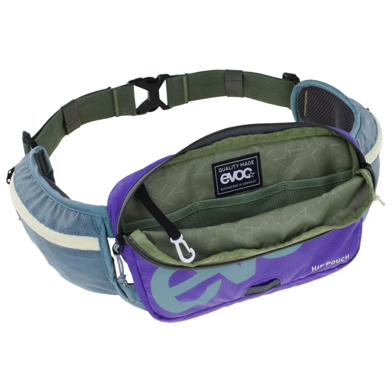 evoc-hip-pouch-1l-steel-violet-dark-olive-3 Hip Pouch 1L