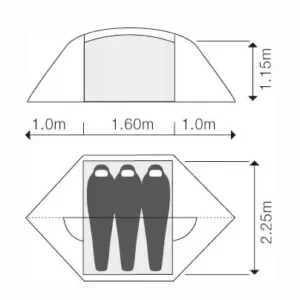 Venus III UL 3 Personen
