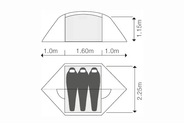 Venus III UL 3 Personen