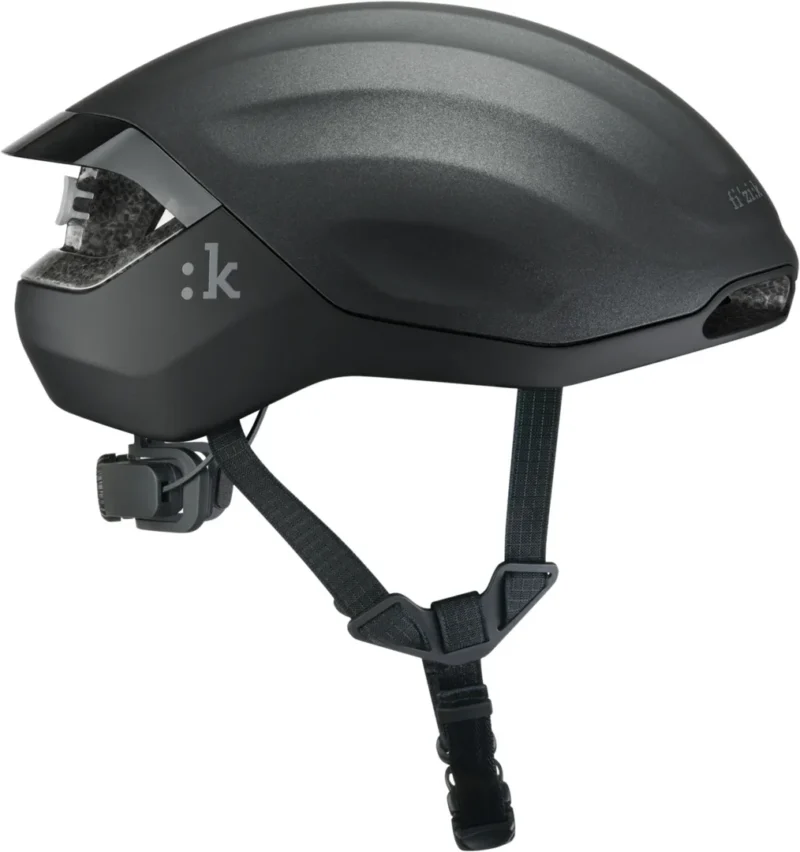 Kudo Aero Helmet + Light schwarz