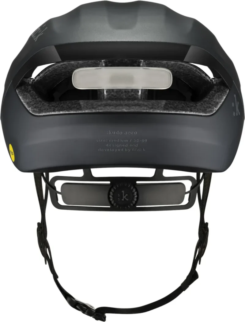 Kudo Aero Helmet + Light schwarz