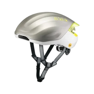 Kudo Aero Helmet + Light silber