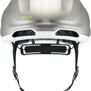 Kudo Aero Helmet + Light silber