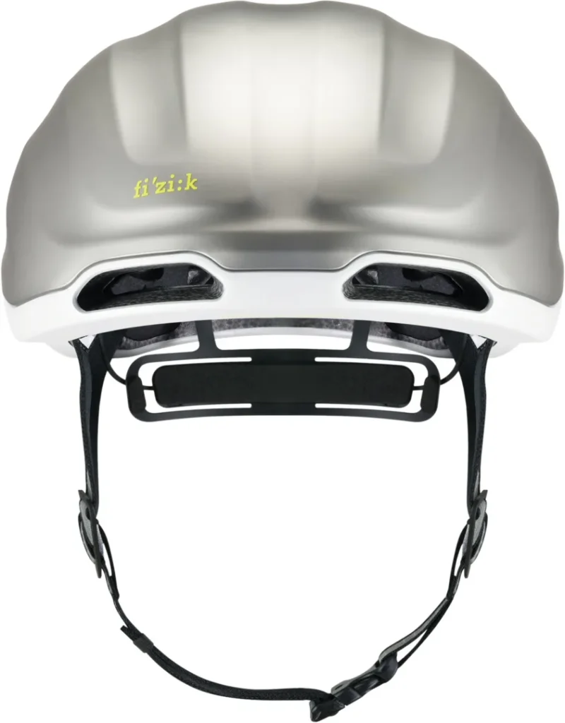 Kudo Aero Helmet + Light silber