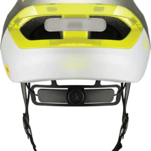 Kudo Aero Helmet + Light silber