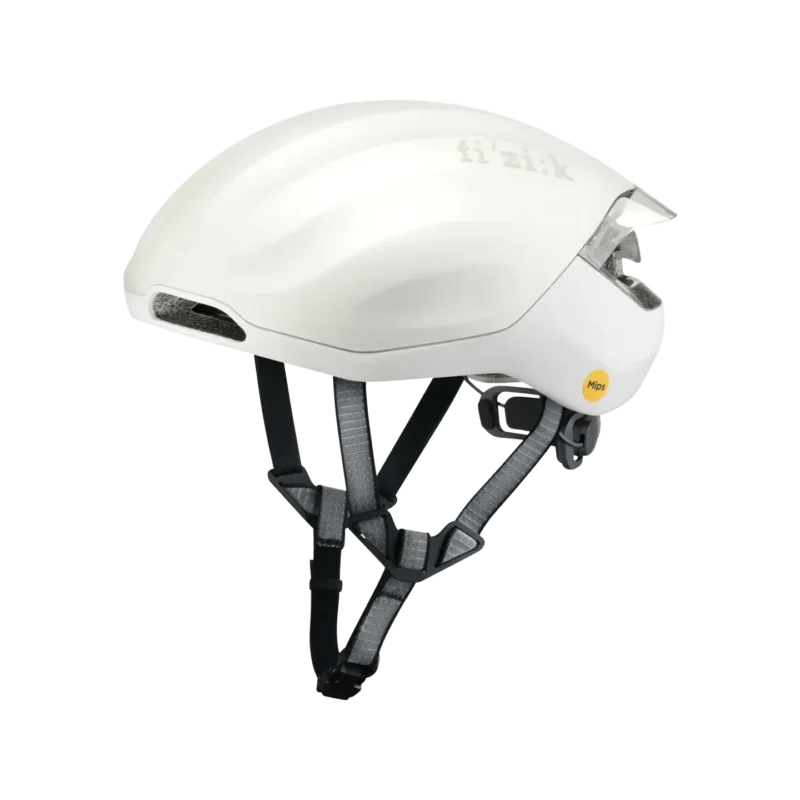 Kudo Aero Helmet + Light weiss