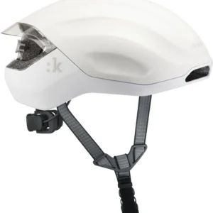 Kudo Aero Helmet + Light weiss