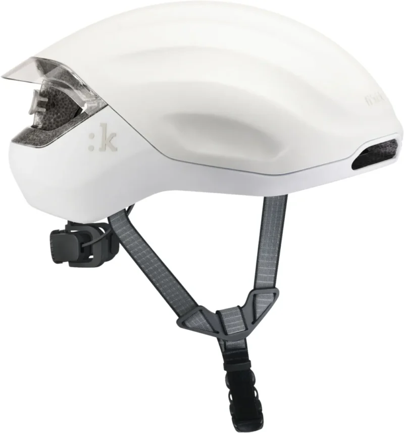 Kudo Aero Helmet + Light weiss