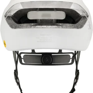 Kudo Aero Helmet + Light weiss