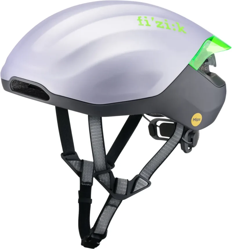 Kudo Aero Helmet + Light weiss
