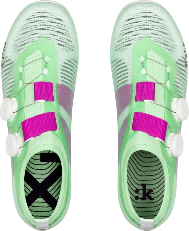 Vega Carbon Shoes mint green/purple