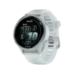 Garmin forerunner 570 42mm multisportuhr steinweiss cloud blue aluminium 1
