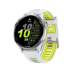 Garmin forerunner 970 multisportuhr steinweiss titanium titan 1