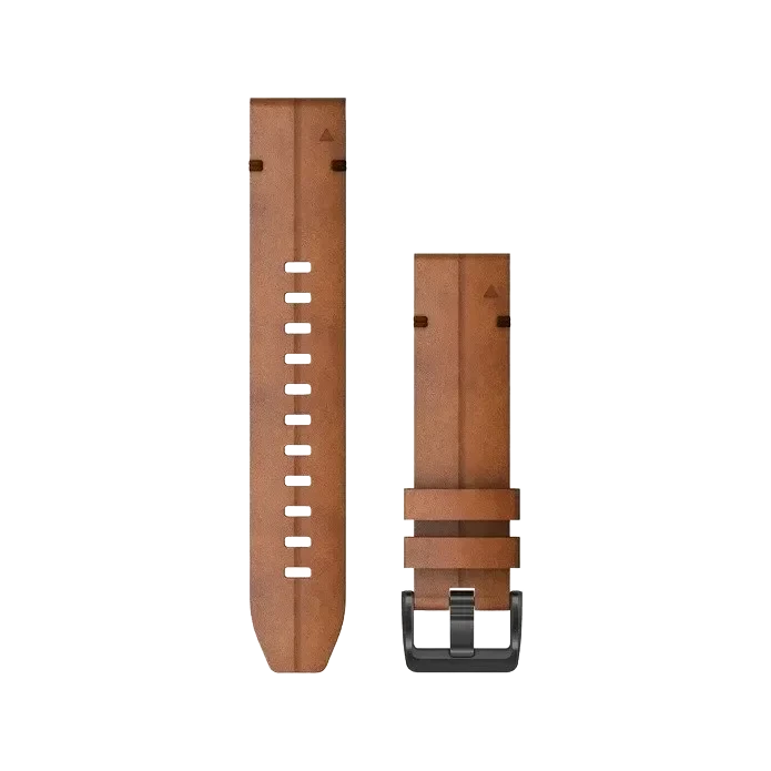 QuickFit 22mm Leder Uhrenarmband