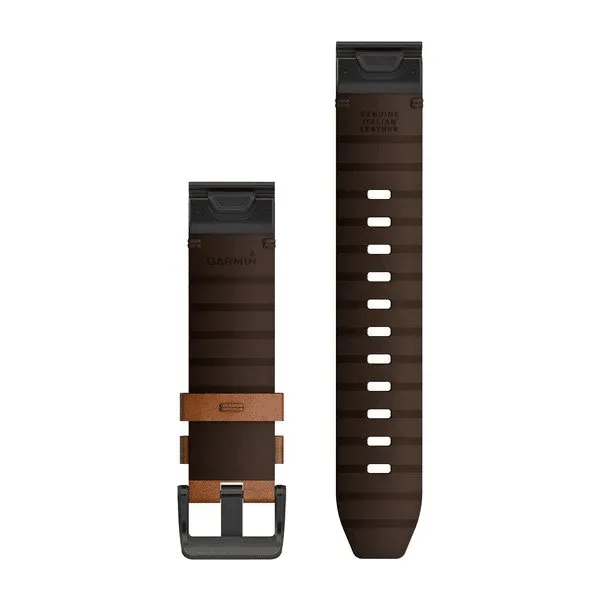 QuickFit 22mm Leder Uhrenarmband