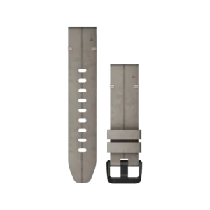 Quickfit®-Armbänder (20 mm) – Leder Shale Gray