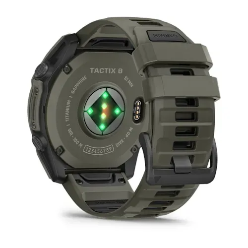 tactix 8 – 51 mm, AMOLED, Cerakote-Beschichtung