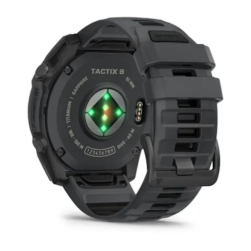tactix 8 – 51 mm, AMOLED, Cerakote-Beschichtung