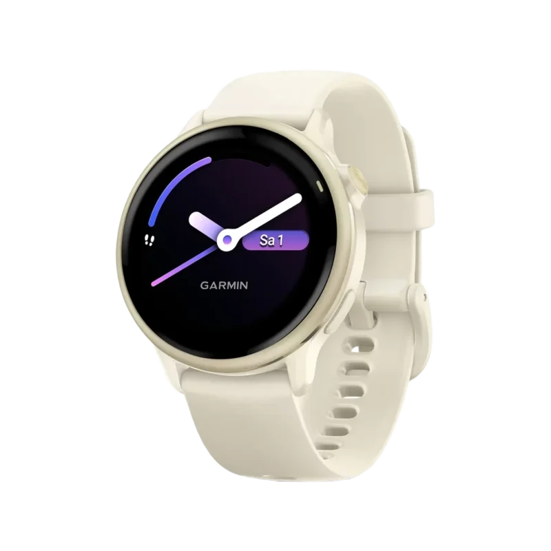 Garmin v voactive 6 multisportuhr bone lunargold 1