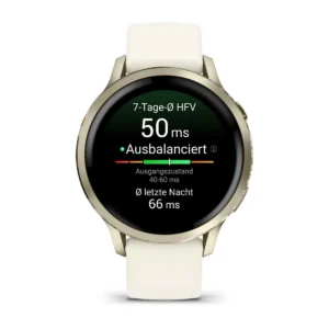 Garmin venu 4 41 mm multisportuhr beige lunargold 2