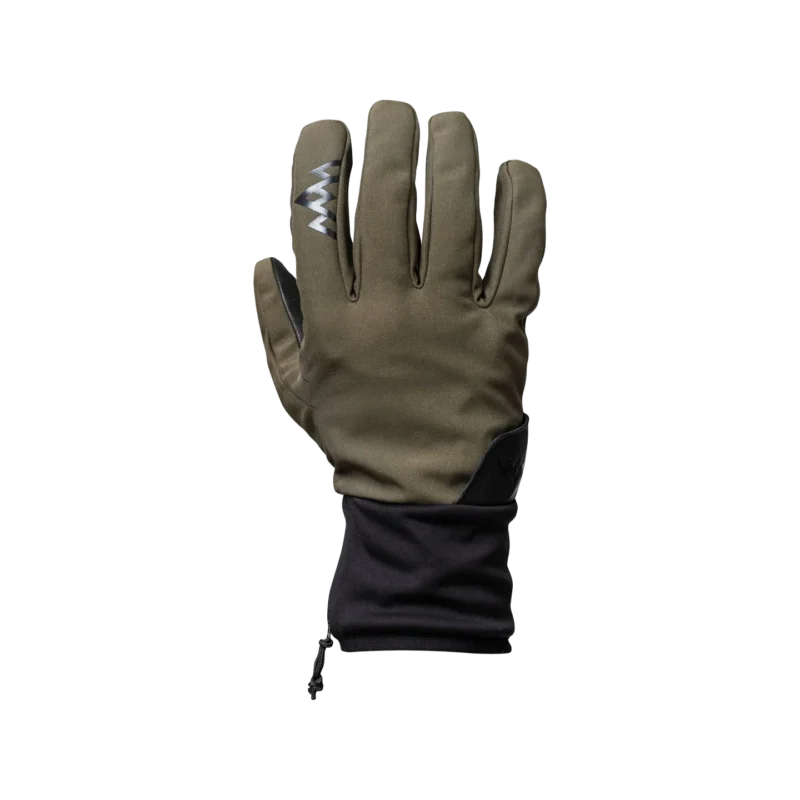 Heated Light Hunt Gloves olive green