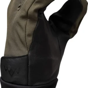 Heated Light Hunt Gloves olive green