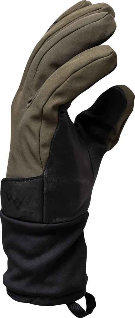 Heated Light Hunt Gloves olive green