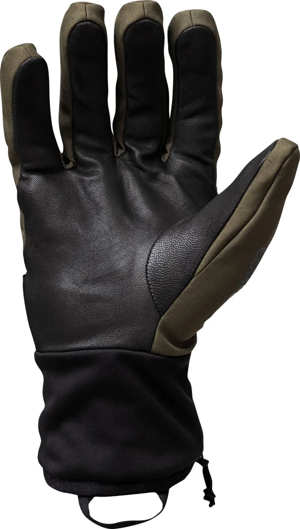 Heated Light Hunt Gloves olive green