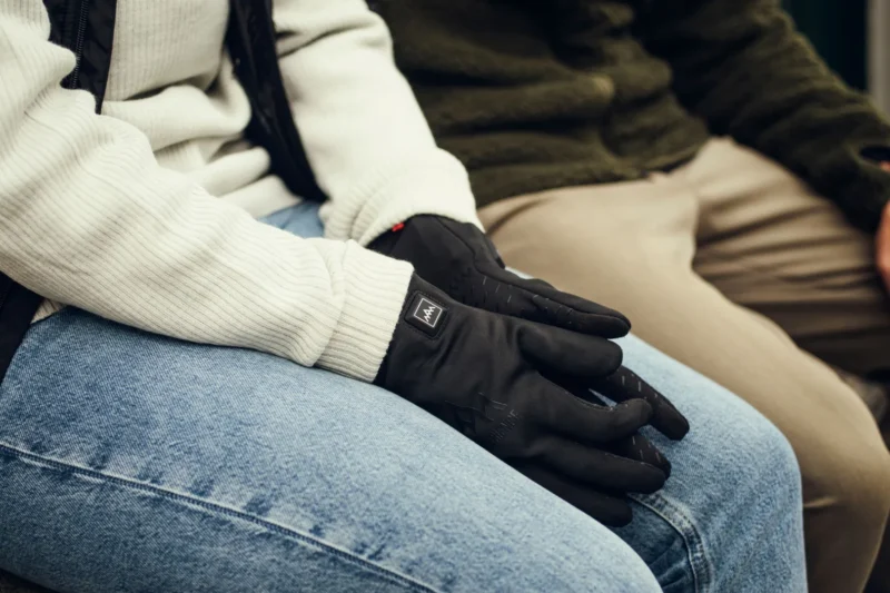 Heated liner Gloves black