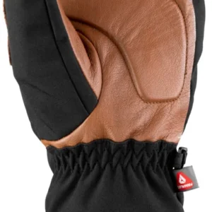 Heated Outdoor Gloves brown/black