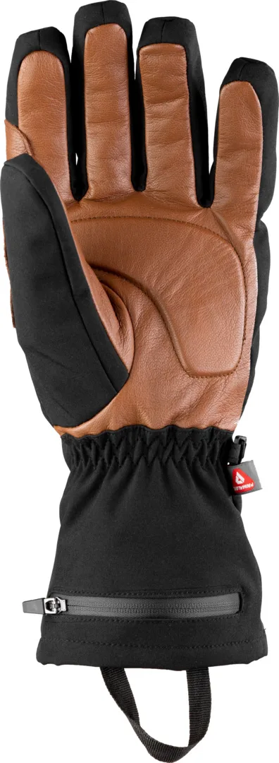 Heated Outdoor Gloves brown/black