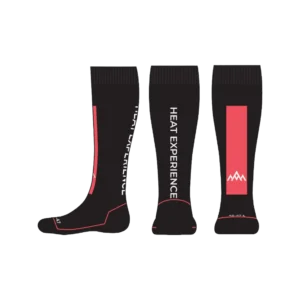 Heated Technical Socks red/black L