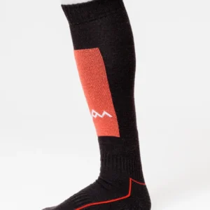 Heated Technical Socks red/black L