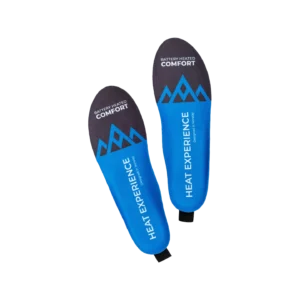 Heated Wireless Charging App Insoles blue