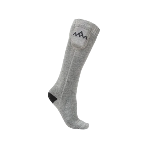 HeatX Heated Everyday Socks w.batteries V2 grey M